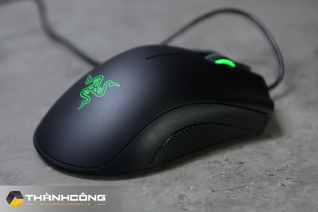 Chuột Razer DeathAdder Essential Ergonomic black (Led Green)