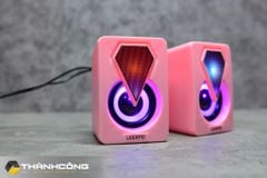 Loa Mini 2.0 LeerFei E-1046 Led RGB ( Pink )