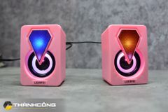 Loa Mini 2.0 LeerFei E-1046 Led RGB ( Pink )