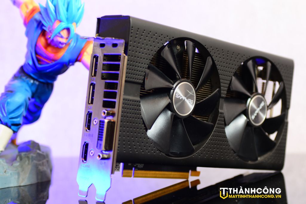 Card màn hình RX580 SAPPHIRE PULSE 8GB DDR5 Cũ