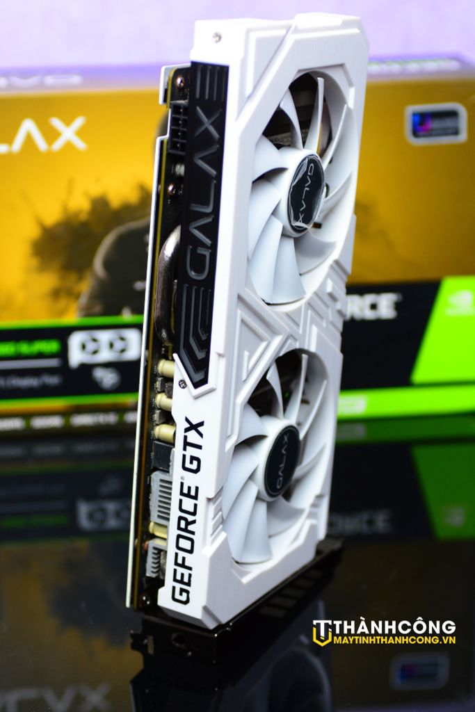 Card màn hình GTX1660 SUPER GALAX WHITE 6GB XT USED