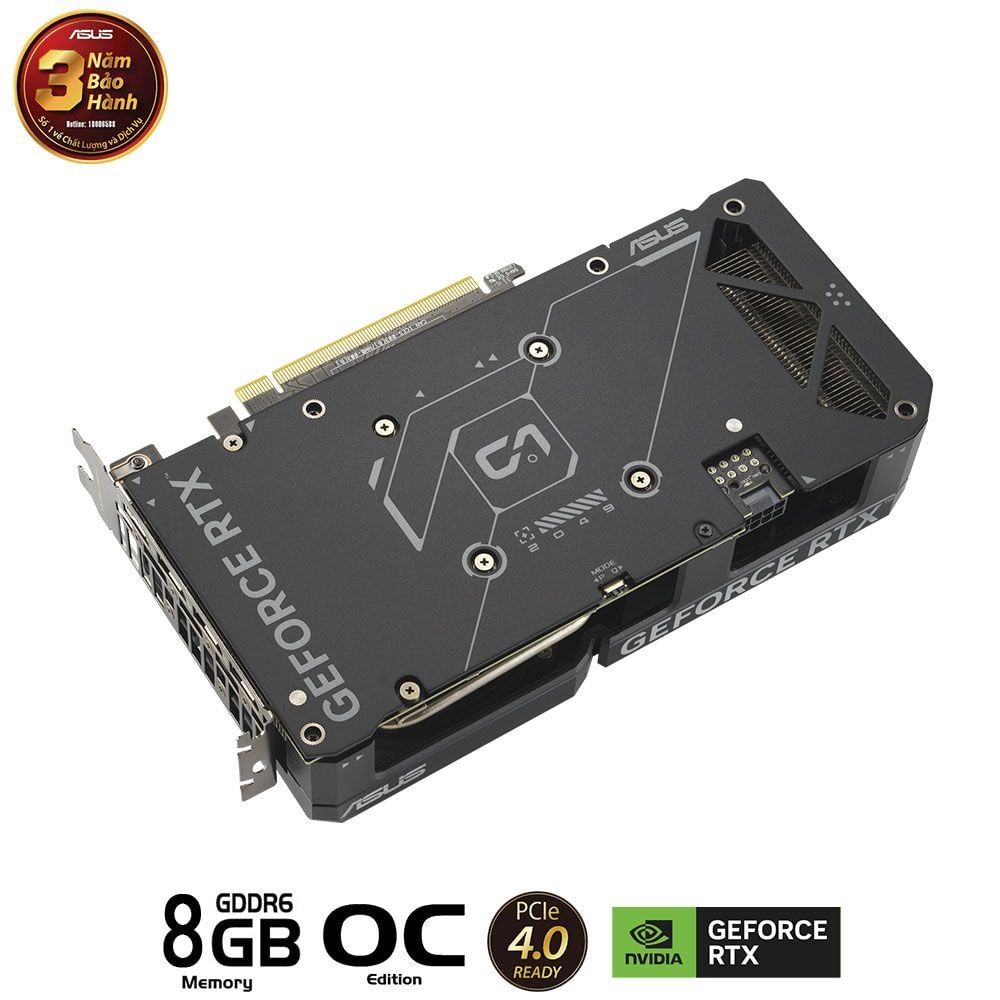 CARD MÀN HÌNH ASUS RTX 4060 DUAL OC 8GB GDDR6 ( DUAL-RTX4060-O8G )