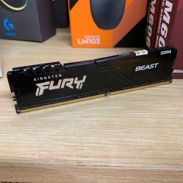 Ram DDR4 Kingston 8GB 2666 Fury Beast NK USED