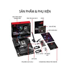 Main ASUS ROG STRIX Z690-F GAMING WIFI (Intel Z690, Socket 1700, ATX, 4 khe RAM DDR5)