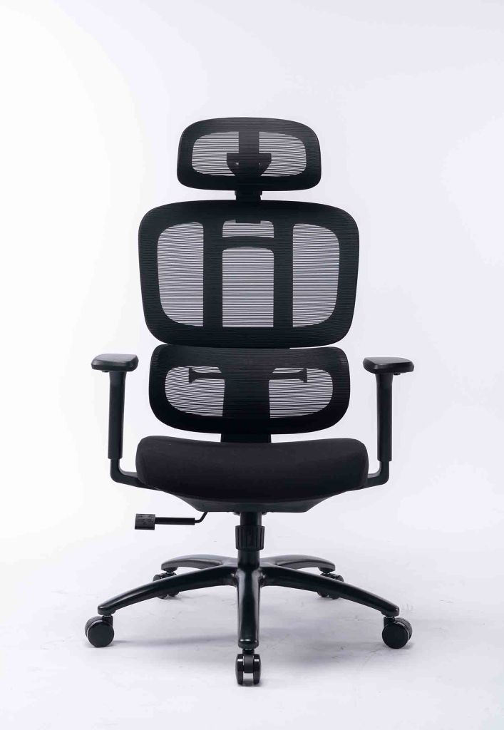 Ghế công thái học ergonomic WARRIOR – Hero series – WEC509 Black