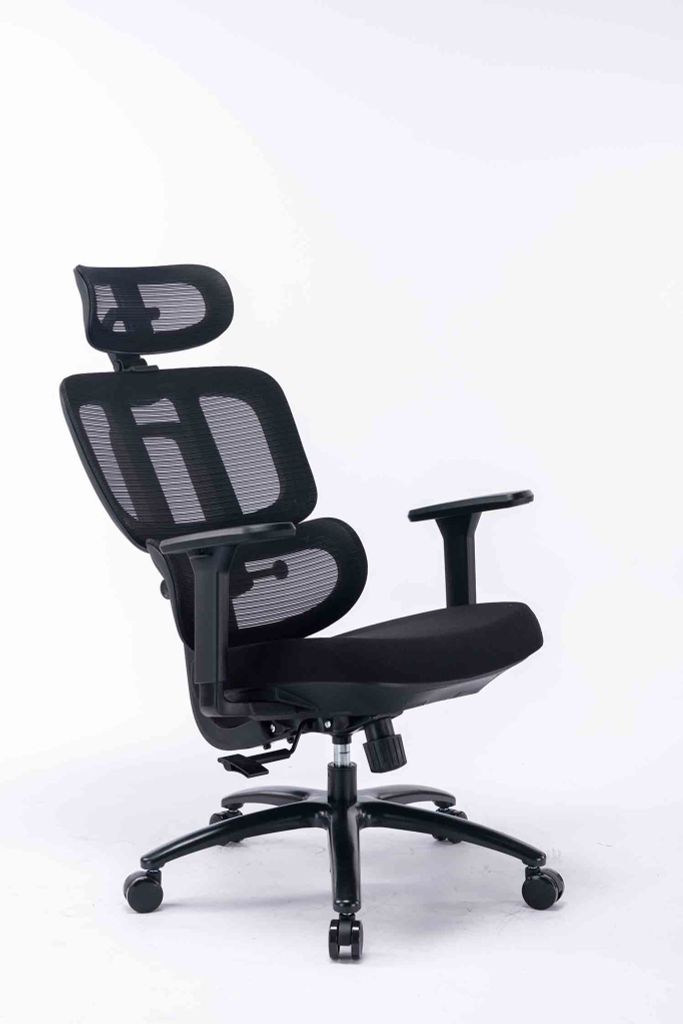 Ghế công thái học ergonomic WARRIOR – Hero series – WEC509 Black
