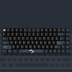 Bàn Phím Cơ Không Dây Newmen GM840 PRO Hạc Vũ Ánh Trăng (KailhBox Red Axis)