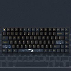 Bàn Phím Cơ Không Dây Newmen GM840 PRO Hạc Vũ Ánh Trăng (KailhBox White Axis)