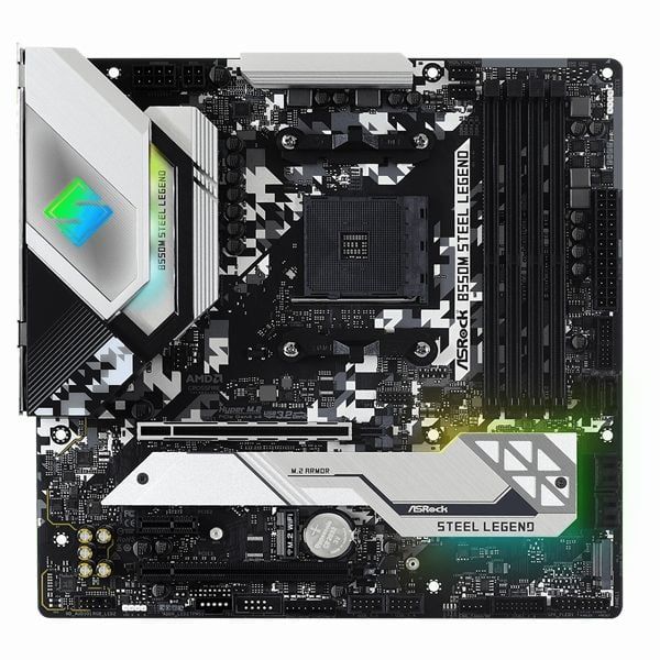 MAIN AMD ASROCK B550M STEEL LEGEND