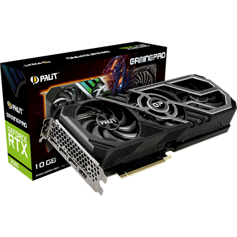 CARD MÀN HÌNH PALIT GEFORCE RTX 3080 GAMINGPRO 10G