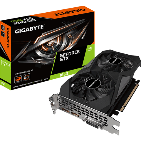 VGA GIGABYTE GEFORCE GTX 1650 D6 OC 4G