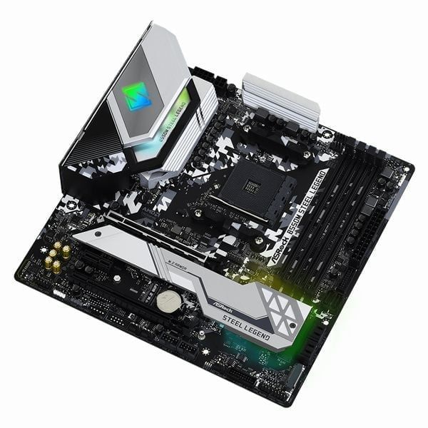 MAIN AMD ASROCK B550M STEEL LEGEND