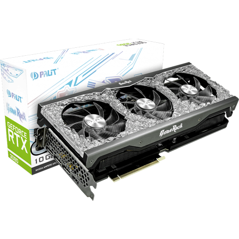 CARD MÀN HÌNH PALIT GEFORCE RTX 3080 GAMEROCK 10G
