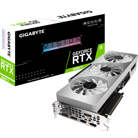 CARD MÀN HÌNH GIGABYTE GEFORCE RTX 3080 TI VISION OC 12G