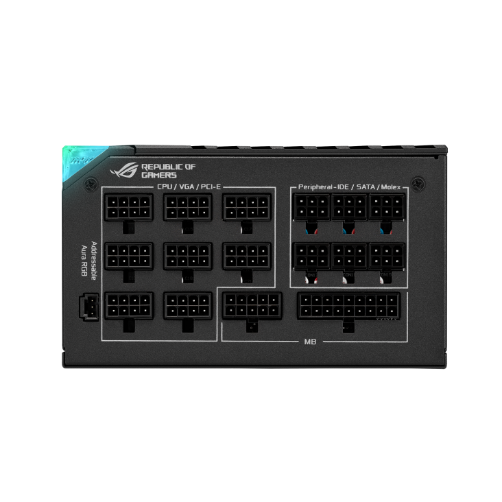 Nguồn máy tính PSU ASUS ROG THOR 1200P 1200W - 80 PLUS PLATINUM V2 - FULL MODULAR