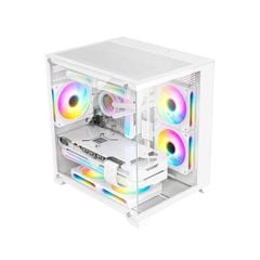 Case MAGIC Aqua-M Ultra White | M-ATX