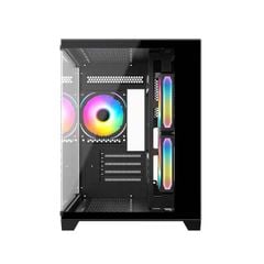 Case MAGIC Aqua-M Ultra Black | M-ATX (No Fan)