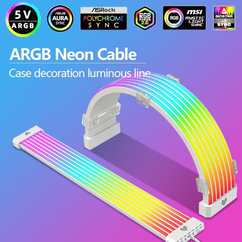 Combo Dây Nguồn Cover 24pin Coolmoon Aosor AL200+ AL300 ARGB