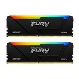 RAM Kingston FURY Beast RGB 16GB (2x8GB) DDR4 3200MHz