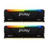 RAM Kingston FURY Beast RGB 16GB (2x8GB) DDR4 3200MHz