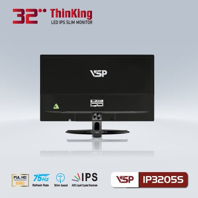 Màn hình LCD 32 inch VSP (IP3205S) FHD IPS 75Hz 8Ms Chính Hãng