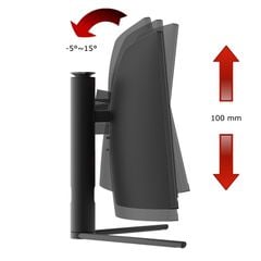 Màn hình cong LC-Power LC-M34-UWQHD-165-C 34 inch UWQHD VA 165Hz (HDMI, Displayport)
