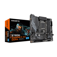 Main GIGABYTE B760M GAMING X AX DDR4 ( WIFI 6E | LGA1700 | M-ATX | 4XDDR4 )