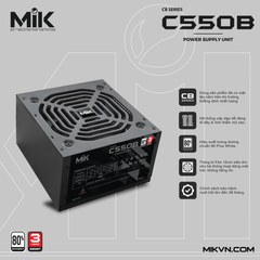 NGUỒN MIK C550B 550W 80 Plus