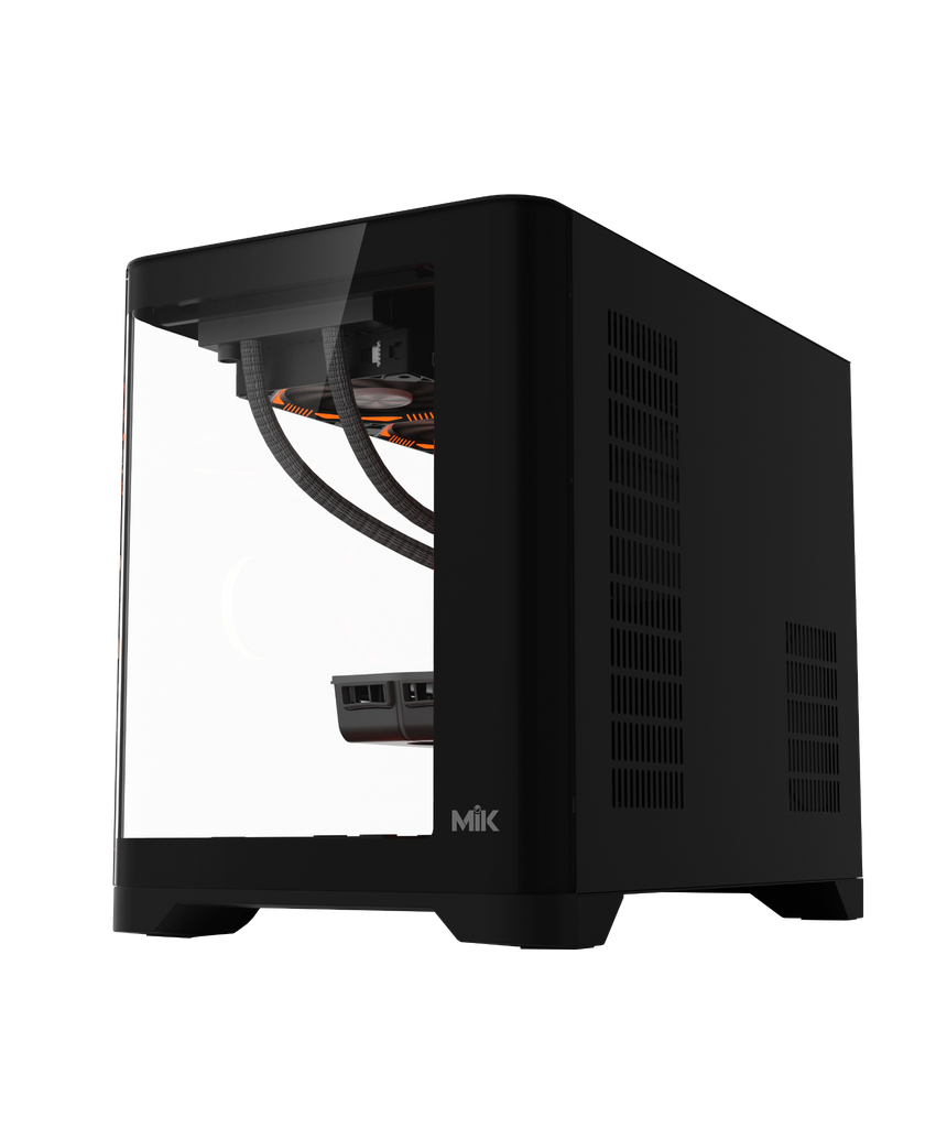 CASE MIK FOCALORS M BLACK M-ATX