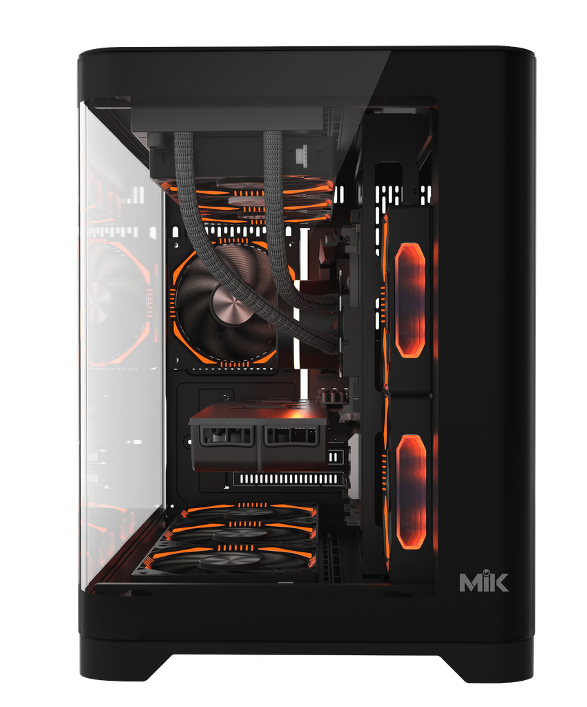 CASE MIK FOCALORS M BLACK M-ATX