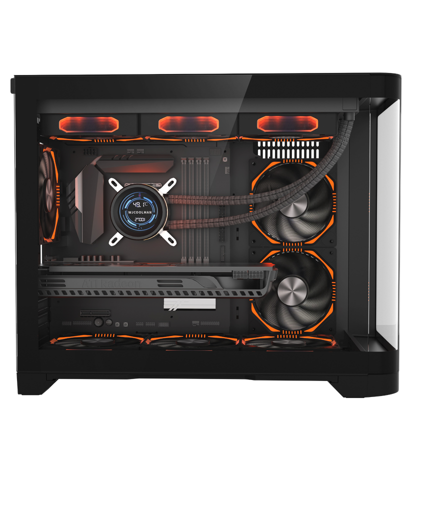 CASE MIK FOCALORS M BLACK M-ATX