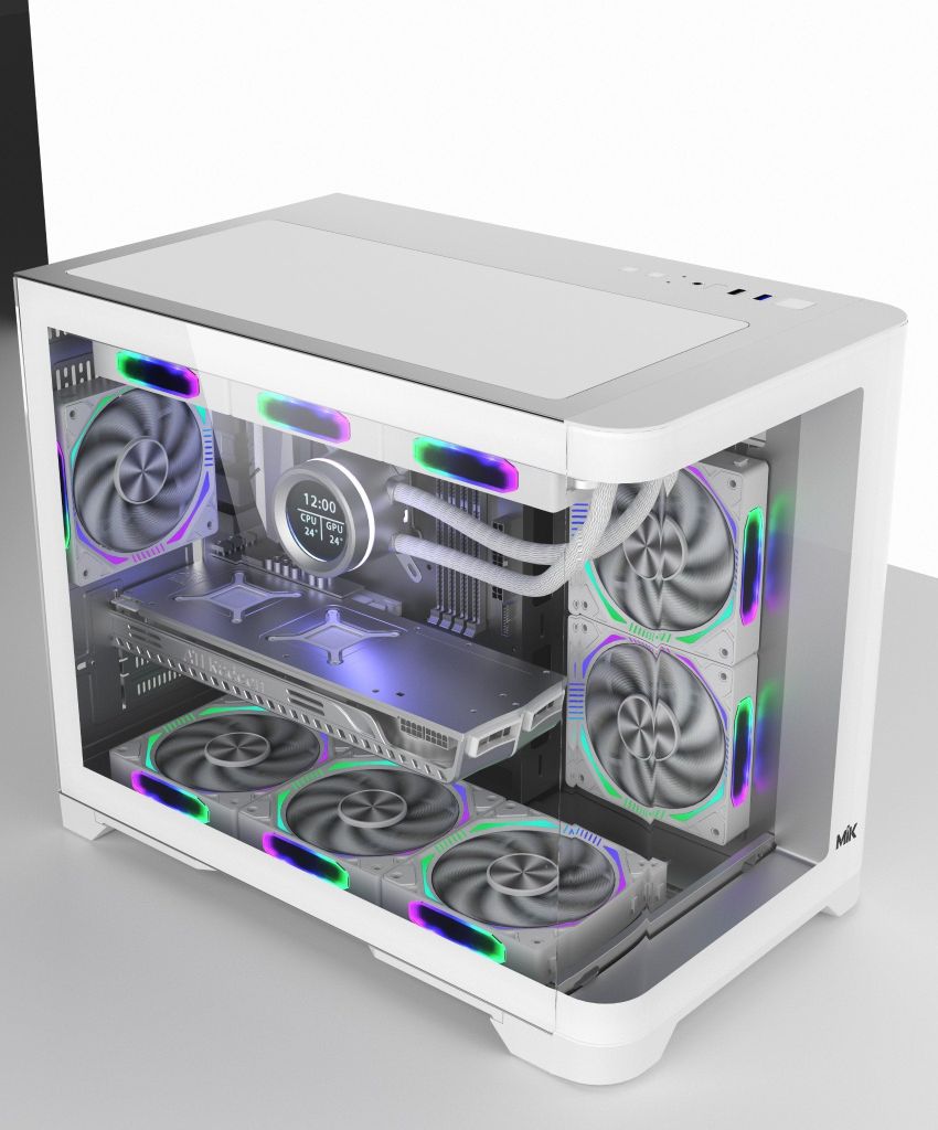 CASE MIK FOCALORS M WHITE M-ATX