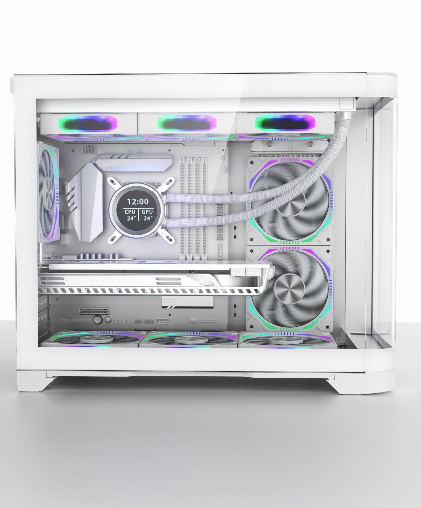 CASE MIK FOCALORS M WHITE M-ATX