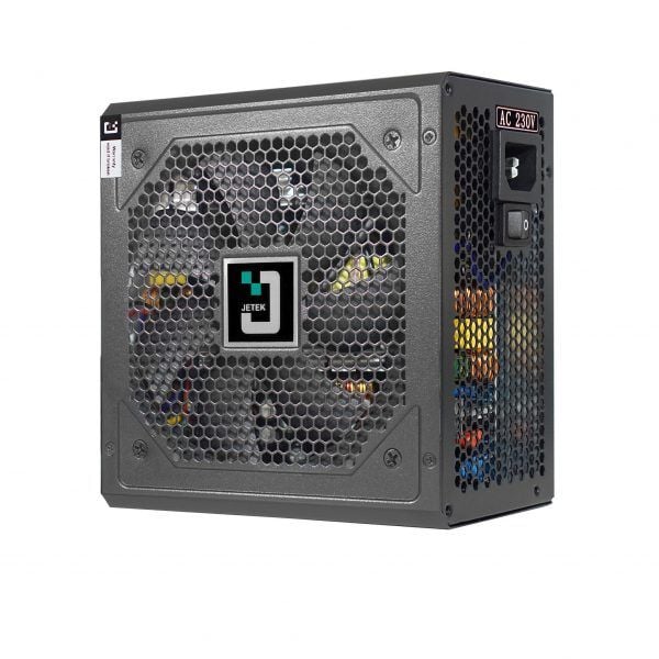 Nguồn máy tính PSU JETEK M600 V2 - 600W - 80 PLUS