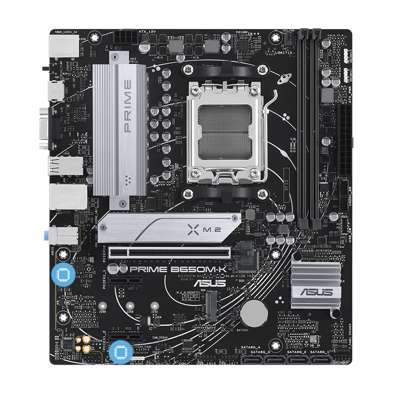 Main AMD ASUS B650M-K Prime DDR5