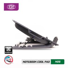 Đế Tản Nhiệt Laptop Fan VSP Cooler N26 (1*Fan 14cm)