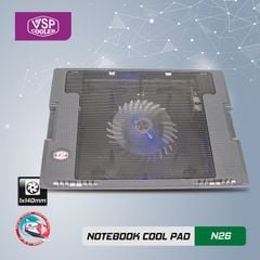 Đế Tản Nhiệt Laptop Fan VSP Cooler N26 (1*Fan 14cm)