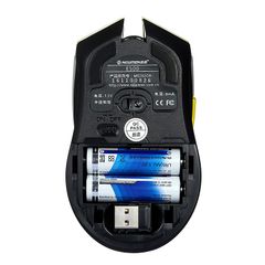 Chuột Gaming Newmen E500 Pro Dual Mode | Không dây - Xám Đen