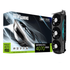 Card màn hình ZOTAC GAMING GeForce RTX 4070 SUPER Trinity Black Edition 12GB GDDR6X