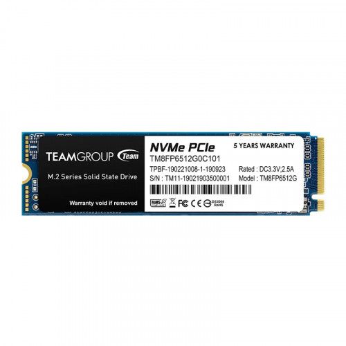 Ổ cứng SSD 256GB TEAMGROUP MP33 PCIe NVMe GEN 3X4