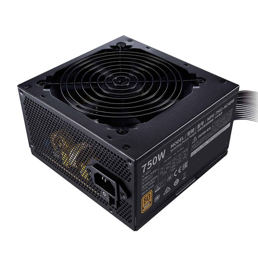 Nguồn máy tính COOLERMASTER MWE750 750W 80 PLUS BRONZE - V2 230V