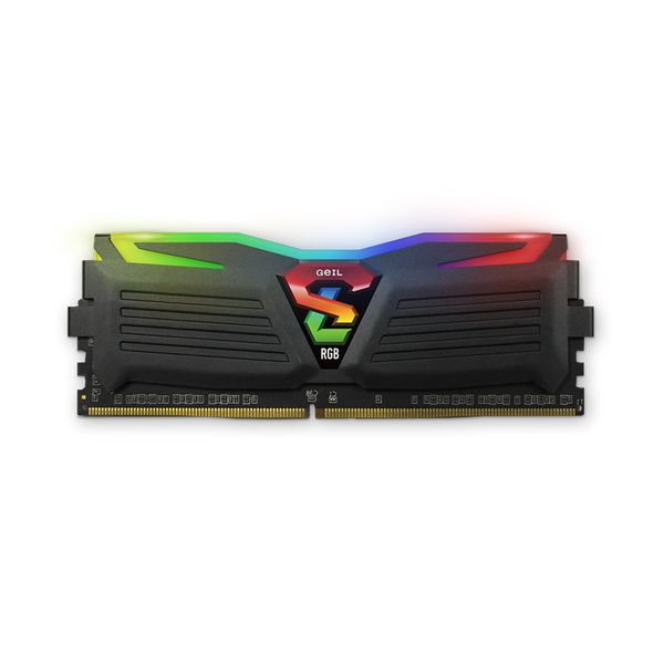 RAM DDR4 16GB GEIL SUPER LUCE BUSS 3200 RGB BLACK