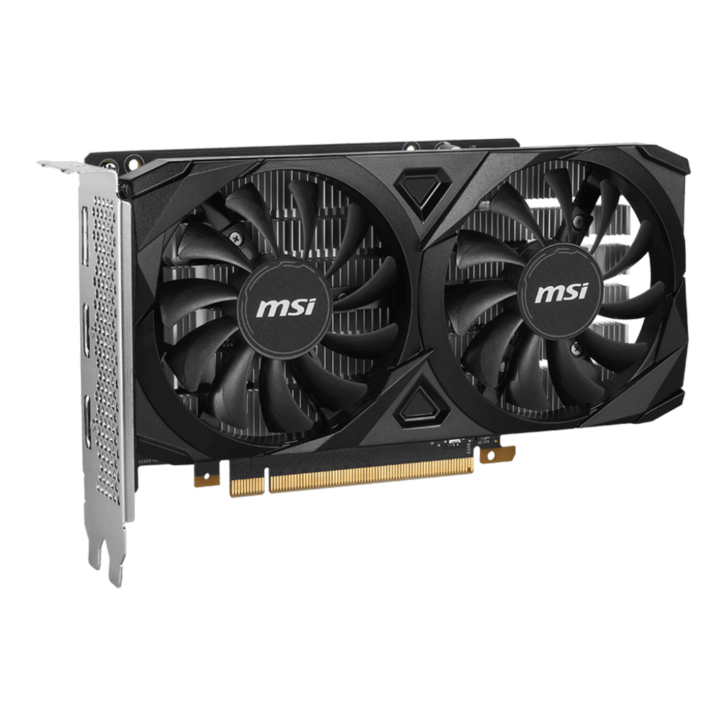Card màn hình MSI RTX3050 Ventus 2X 6Gb OC Gddr6 NEW