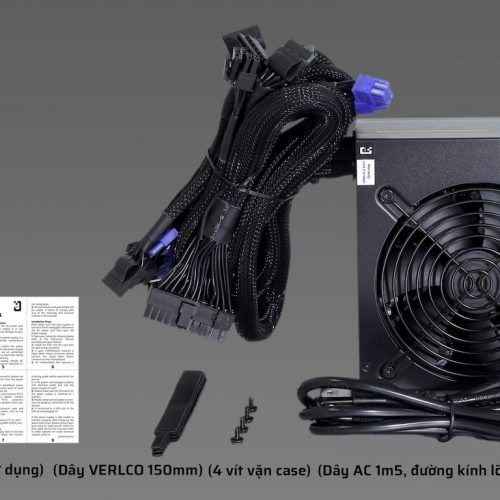Nguồn PSU JETEK Rhino RM850 850W 80 Plus Gold