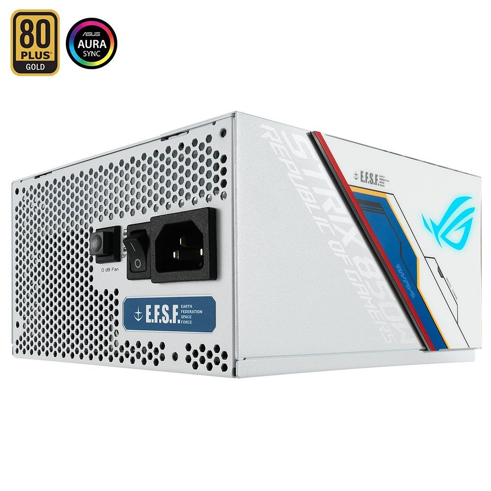 Nguồn máy tính ASUS ROG STRIX 850W GUNDAM EDITION - 80 PLUS GOLD - FULL MODULAR