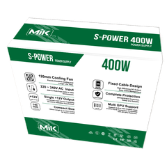 Nguồn Máy Tính PSU MIK S-POWER 400W