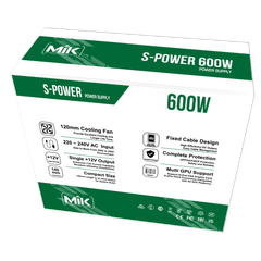 Nguồn Máy Tính PSU MIK S-POWER 600W
