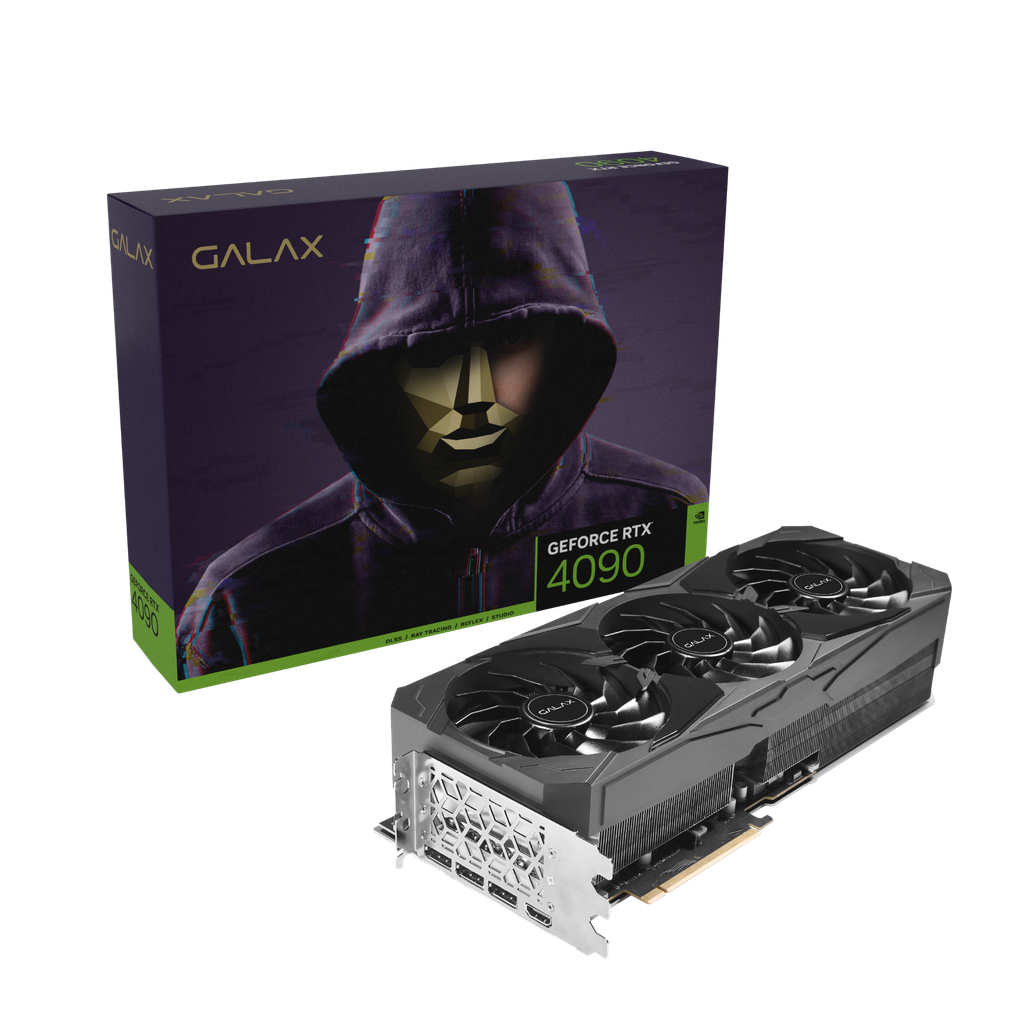 CARD MÀN HÌNH GALAX GeForce RTX 4090 SG (1-Click OC Feature) 24GB GDDR6X 384-bit DP*3/HDMI 2.1