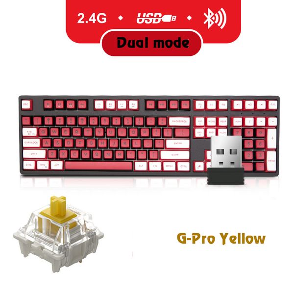 Bàn phím Cơ Newmen GM1080 (Gateron G-Pro Yellow SW)