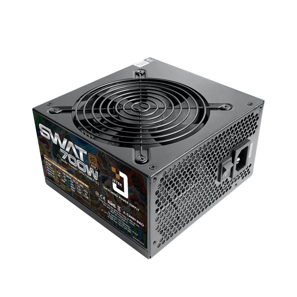Nguồn PSU JETEK 700W SWAT 80 PLUS BRONZE